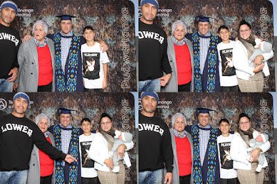 Booth photo from the TWoA Waiariki 2023 Graduations (Waiwhero), held at Te Puia, Rotorua, Bay of Plenty, New Zealand on Friday, 12 May, 2023. Photo: Instabooth by KeyImagery. Copyright: © Te Wānanga o Aotearoa.
