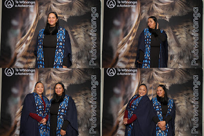 Photo from the TWoA Waiariki 2024 Graduation (Rotorua), held at The Distinction Hotel, Rotorua, Bay aof Plenty, New Zealand on Friday, 10 May, 2024. Photo: InstaBooth by KeyImagery Photography. Copyright: © Te Wānanga o Aotearoa.