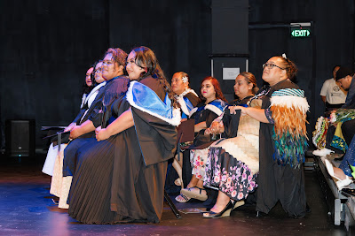 Photo from Ceremony 3 of the TWoA Tāmaki Makaurau 2025 Graduations (March 2025) held at the Mangere Arts Centre in Auckland, New Zealand on Wednesday, 12 March, 2025. Photo by Mike Walen / KeyImagery Photography. Copyright: © 2025 Te Wānanga o Aotearoa.