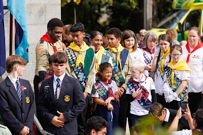 Photo from the Anzac Day 2025 Civic Service held at Memorial Park in Hamilton, Waikato, New Zealand on Friday, 25 April, 2025. Photography by Mike Walen / KeyImagery Photography. Copyright: © 2025 Hamilton City Council.