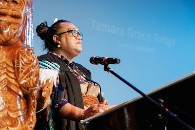 Photo from Ceremony 3 of the TWoA Tāmaki Makaurau 2025 Graduations (March 2025) held at the Mangere Arts Centre in Auckland, New Zealand on Wednesday, 12 March, 2025. Photo by Mike Walen / KeyImagery Photography. Copyright: © 2025 Te Wānanga o Aotearoa.