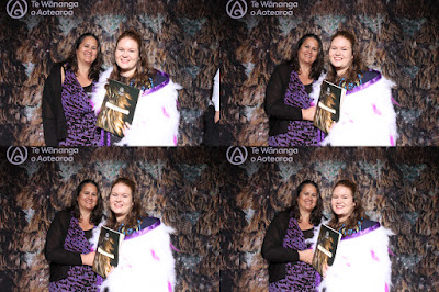 Booth photo from the TWoA Tainui 2021 Graduations (Thursday Afternoon - Ceremony 2), held at Elim Church, Te Rapa, Hamilton, New Zealand. Taken: Thursday 22 April 2021. Photo: InstaBooth / KeyImagery Photography. Copyright: © Te Wānanga o Aotearoa.