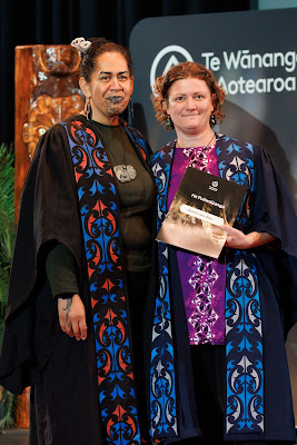Photo from the TWoA Whirikoka 2024 Graduation (Gisborne), held at the War Memorial Theatre, Gisborne, East Coast, New Zealand on Wednesday 10 April, 2024. Photo by Mike Walen / KeyImagery Photography. Copyright: © Te Wānanga o Aotearoa.