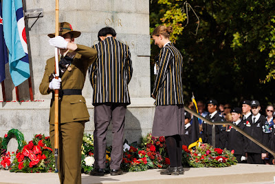 Photo from the Anzac Day 2025 Civic Service held at Memorial Park in Hamilton, Waikato, New Zealand on Friday, 25 April, 2025. Photography by Mike Walen / KeyImagery Photography. Copyright: © 2025 Hamilton City Council.