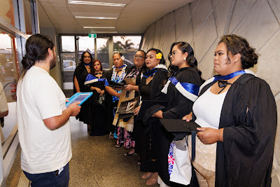 Photo from Ceremony 3 of the TWoA Tāmaki Makaurau 2025 Graduations (March 2025) held at the Mangere Arts Centre in Auckland, New Zealand on Wednesday, 12 March, 2025. Photo by Mike Walen / KeyImagery Photography. Copyright: © 2025 Te Wānanga o Aotearoa.