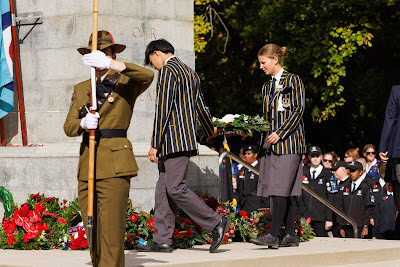 Photo from the Anzac Day 2025 Civic Service held at Memorial Park in Hamilton, Waikato, New Zealand on Friday, 25 April, 2025. Photography by Mike Walen / KeyImagery Photography. Copyright: © 2025 Hamilton City Council.