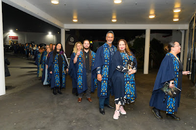 Photo from the TWoA Tāmaki Makaurau 2024 Graduations (Ceremony 2 @ 7pm), held at Church Unlimited, Glendene, Auckland, New Zealand on Monday, 24 June, 2024. Photo: Alick Saunders for KeyImagery Photography. Copyright: © Te Wānanga o Aotearoa.