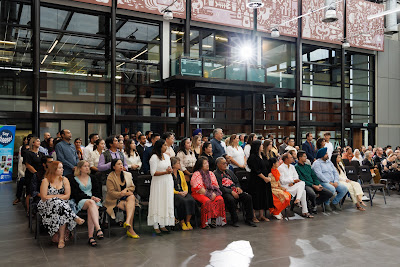 Photo from the HCC NZ Citizenship Ceremony 1 (Morning) held at The Atrium, Wintec/Te Pukenga, Hamilton, Waikato, New Zealand at 10:00am on Monday, 11 March, 2024. Photo: Mike Walen / KeyImagery Photography. Copyright: © Hamilton City Council.