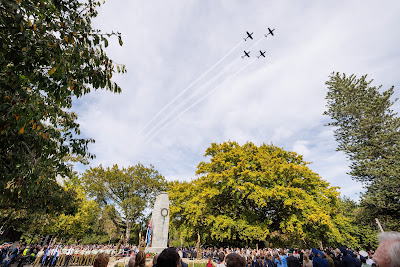 Photo from the Anzac Day 2025 Civic Service held at Memorial Park in Hamilton, Waikato, New Zealand on Friday, 25 April, 2025. Photography by Mike Walen / KeyImagery Photography. Copyright: © 2025 Hamilton City Council.