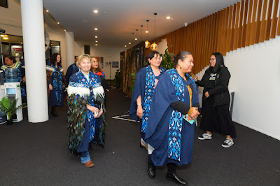 Photo from the TWoA Tāmaki Makaurau 2024 Graduations (Ceremony 2 @ 7pm), held at Church Unlimited, Glendene, Auckland, New Zealand on Monday, 24 June, 2024. Photo: Alick Saunders for KeyImagery Photography. Copyright: © Te Wānanga o Aotearoa.