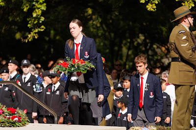 Photo from the Anzac Day 2025 Civic Service held at Memorial Park in Hamilton, Waikato, New Zealand on Friday, 25 April, 2025. Photography by Mike Walen / KeyImagery Photography. Copyright: © 2025 Hamilton City Council.