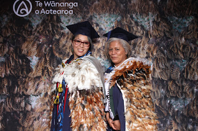 Booth photo from the TWoA Tainui 2021 Graduations (Friday - Ceremony 3),  held at Elim Church, Te Rapa, Hamilton, New Zealand. Taken: Friday 23 April 2021. Photo: InstaBooth / KeyImagery Photography. Copyright: © Te Wānanga o Aotearoa.