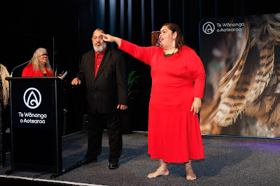 Photo from the TWoA Tainui 2025 Graduations (Ceremony 2 @ 2pm) held at Claudelands Event Centre in Hamilton, Waikato, New Zealand on Tuesday, 29 April, 2025. Photography by Mike Walen / KeyImagery Photography. Copyright: © 2025 Te Wānanga o Aotearoa.