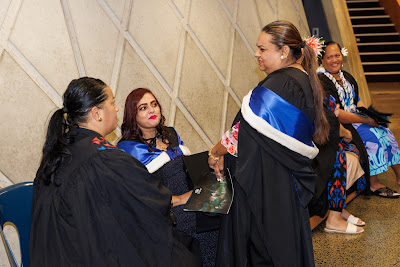 Photo from Ceremony 3 of the TWoA Tāmaki Makaurau 2025 Graduations (March 2025) held at the Mangere Arts Centre in Auckland, New Zealand on Wednesday, 12 March, 2025. Photo by Mike Walen / KeyImagery Photography. Copyright: © 2025 Te Wānanga o Aotearoa.