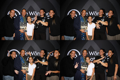 Booth photo from the TWoA Te Tai Tokerau (Kaitaia) 2025 Graduation held at Te Kura Kaupapa Maori o Pukemiro in Kaitaia, Northland, New Zealand on Monday, 14 April, 2025. Photo by InstaBooth / KeyImagery Photography. Copyright: © 2025 Te Wānanga o Aotearoa.
