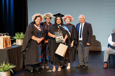 Photo from Ceremony 3 of the TWoA Tāmaki Makaurau 2025 Graduations (March 2025) held at the Mangere Arts Centre in Auckland, New Zealand on Wednesday, 12 March, 2025. Photo by Mike Walen / KeyImagery Photography. Copyright: © 2025 Te Wānanga o Aotearoa.