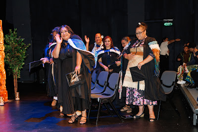 Photo from Ceremony 3 of the TWoA Tāmaki Makaurau 2025 Graduations (March 2025) held at the Mangere Arts Centre in Auckland, New Zealand on Wednesday, 12 March, 2025. Photo by Mike Walen / KeyImagery Photography. Copyright: © 2025 Te Wānanga o Aotearoa.