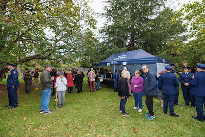 Photo from the Anzac Day 2023 Civic Parade & Service held at Memorial Park, Hamilton, Waikato, New Zealand. Taken: Tuesday, 25 April, 2023. Photography: Mike Walen / KeyImagery Photography. Copyright: © Hamilton City Council.
