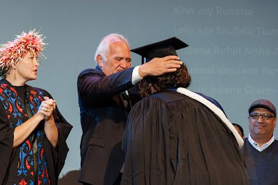 Photo from Ceremony 3 of the TWoA Tāmaki Makaurau 2025 Graduations (March 2025) held at the Mangere Arts Centre in Auckland, New Zealand on Wednesday, 12 March, 2025. Photo by Mike Walen / KeyImagery Photography. Copyright: © 2025 Te Wānanga o Aotearoa.