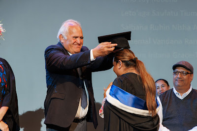 Photo from Ceremony 3 of the TWoA Tāmaki Makaurau 2025 Graduations (March 2025) held at the Mangere Arts Centre in Auckland, New Zealand on Wednesday, 12 March, 2025. Photo by Mike Walen / KeyImagery Photography. Copyright: © 2025 Te Wānanga o Aotearoa.