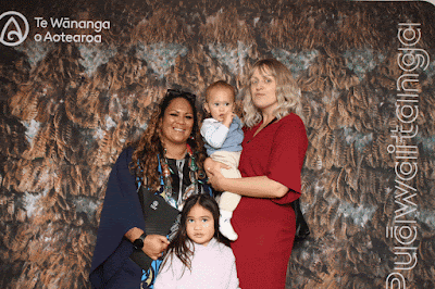 Booth photo from the TWoA Waiariki 2023 Graduations (Whakatāne), held at the Baptist Church, Whakatāne, Bay of Plenty, New Zealand on Wednesday, 17 May, 2023. Photo: Mike Walen / KeyImagery Photography. Copyright: © Te Wānanga o Aotearoa.