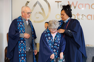 Photo from the TWoA Waiariki 2025 Graduation (Kawerau), held at the Rautahi Marae in Kawerau, Bay of Plenty, New Zealand on Friday, 16 May, 2025. Photo: Mike Walen / KeyImagery Photography. Copyright: © 2025 Te Wānanga o Aotearoa.
