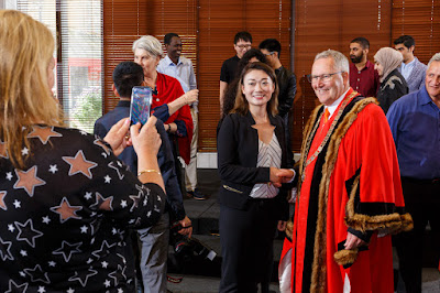 Photo from the International Week Launch held in the Reception Lounge, Hamilton City Council, Hamilton, New Zealand. Taken: Monday, 17 September 2018. Photography: Mike Walen / KeyImagery Photography. Copyright: © Hamilton City Council.