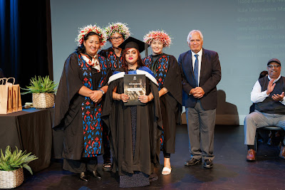 Photo from Ceremony 3 of the TWoA Tāmaki Makaurau 2025 Graduations (March 2025) held at the Mangere Arts Centre in Auckland, New Zealand on Wednesday, 12 March, 2025. Photo by Mike Walen / KeyImagery Photography. Copyright: © 2025 Te Wānanga o Aotearoa.