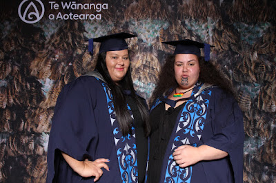 Booth photo from the TWoA Tainui 2021 Graduations (Friday - Ceremony 3),  held at Elim Church, Te Rapa, Hamilton, New Zealand. Taken: Friday 23 April 2021. Photo: InstaBooth / KeyImagery Photography. Copyright: © Te Wānanga o Aotearoa.