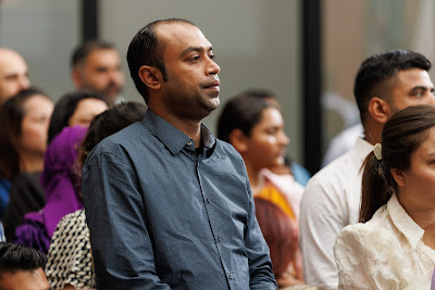 Photo from the HCC NZ Citizenship Ceremony 1 (Morning) held at The Atrium, Wintec/Te Pukenga, Hamilton, Waikato, New Zealand at 10:00am on Monday, 11 March, 2024. Photo: Mike Walen / KeyImagery Photography. Copyright: © Hamilton City Council.