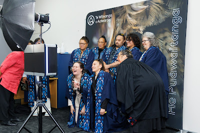 Photo from the TWoA Waiariki 2025 Graduation (Kawerau), held at the Rautahi Marae in Kawerau, Bay of Plenty, New Zealand on Friday, 16 May, 2025. Photo: Mike Walen / KeyImagery Photography. Copyright: © 2025 Te Wānanga o Aotearoa.