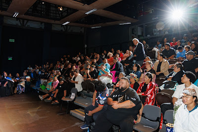 Photo from Ceremony 3 of the TWoA Tāmaki Makaurau 2025 Graduations (March 2025) held at the Mangere Arts Centre in Auckland, New Zealand on Wednesday, 12 March, 2025. Photo by Mike Walen / KeyImagery Photography. Copyright: © 2025 Te Wānanga o Aotearoa.