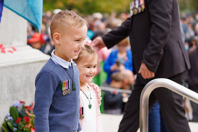 Photo from the Anzac Day 2023 Civic Parade & Service held at Memorial Park, Hamilton, Waikato, New Zealand. Taken: Tuesday, 25 April, 2023. Photography: Mike Walen / KeyImagery Photography. Copyright: © Hamilton City Council.