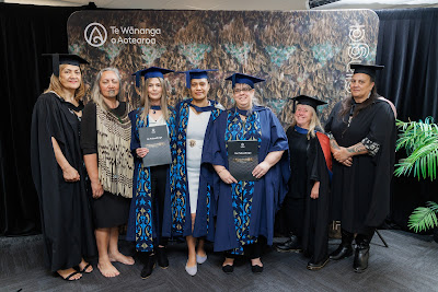Photo from the TWoA Tainui 2022 Graduations (Mangakotukutuku), held at the Mangakotukutuku Campus, Hamilton, Waikato, New Zealand. Taken: Friday 9 September, 2022. Photo: Mike Walen / KeyImagery Photography. Copyright: © Te Wananga o Aotearoa.