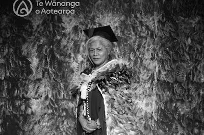 Booth photo from the TWoA Tainui 2021 Graduations (Friday - Ceremony 3),  held at Elim Church, Te Rapa, Hamilton, New Zealand. Taken: Friday 23 April 2021. Photo: InstaBooth / KeyImagery Photography. Copyright: © Te Wānanga o Aotearoa.