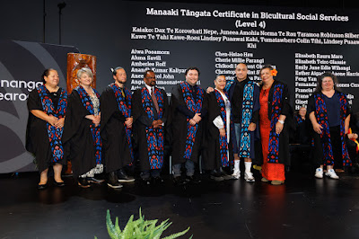 Photo from the TWoA Tāmaki Makaurau 2024 Graduations (Ceremony 4 @ 7pm), held at Church Unlimited, Glendene, Auckland, New Zealand on Tuesday, 25 June, 2024. Photo: Mike Walen / KeyImagery Photography. Copyright: © Te Wānanga o Aotearoa.