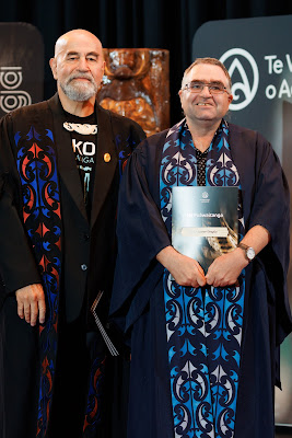 Photo from the TWoA Whirikoka 2024 Graduation (Gisborne), held at the War Memorial Theatre, Gisborne, East Coast, New Zealand on Wednesday 10 April, 2024. Photo by Mike Walen / KeyImagery Photography. Copyright: © Te Wānanga o Aotearoa.