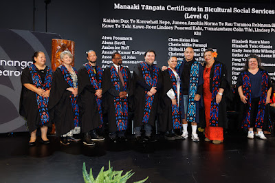 Photo from the TWoA Tāmaki Makaurau 2024 Graduations (Ceremony 4 @ 7pm), held at Church Unlimited, Glendene, Auckland, New Zealand on Tuesday, 25 June, 2024. Photo: Mike Walen / KeyImagery Photography. Copyright: © Te Wānanga o Aotearoa.
