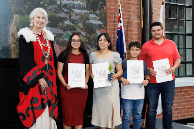 Photo from the HCC NZ Citizenship Ceremony 1 (Morning) held at The Atrium, Wintec/Te Pukenga, Hamilton, Waikato, New Zealand at 10:00am on Monday, 15 April, 2024. Photo: Mike Walen / KeyImagery Photography. Copyright: © Hamilton City Council.