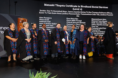 Photo from the TWoA Tāmaki Makaurau 2024 Graduations (Ceremony 4 @ 7pm), held at Church Unlimited, Glendene, Auckland, New Zealand on Tuesday, 25 June, 2024. Photo: Mike Walen / KeyImagery Photography. Copyright: © Te Wānanga o Aotearoa.