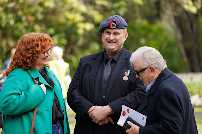 Photo from the Anzac Day 2025 Civic Service held at Memorial Park in Hamilton, Waikato, New Zealand on Friday, 25 April, 2025. Photography by Mike Walen / KeyImagery Photography. Copyright: © 2025 Hamilton City Council.