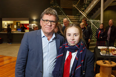 Photo from the Father/Daughter Breakfast held in the School Hall at Waikato Diocesan, Hamilton, New Zealand, on Friday 4th August 2017.  Photo: Mike Walen / KeyImagery Photography.