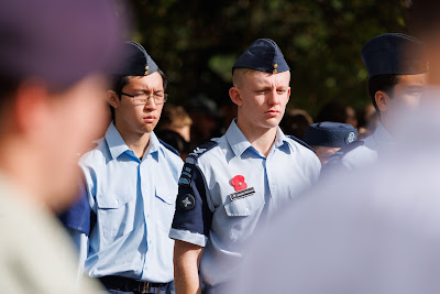 Photo from the Anzac Day 2023 Civic Parade & Service held at Memorial Park, Hamilton, Waikato, New Zealand. Taken: Tuesday, 25 April, 2023. Photography: Mike Walen / KeyImagery Photography. Copyright: © Hamilton City Council.