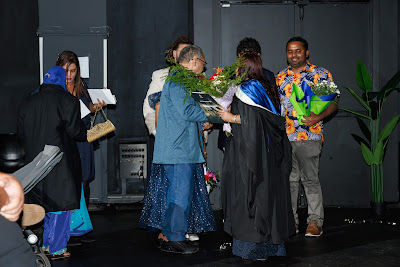 Photo from Ceremony 3 of the TWoA Tāmaki Makaurau 2025 Graduations (March 2025) held at the Mangere Arts Centre in Auckland, New Zealand on Wednesday, 12 March, 2025. Photo by Mike Walen / KeyImagery Photography. Copyright: © 2025 Te Wānanga o Aotearoa.