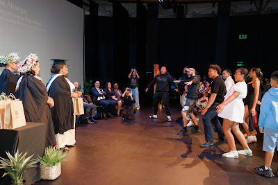 Photo from Ceremony 3 of the TWoA Tāmaki Makaurau 2025 Graduations (March 2025) held at the Mangere Arts Centre in Auckland, New Zealand on Wednesday, 12 March, 2025. Photo by Mike Walen / KeyImagery Photography. Copyright: © 2025 Te Wānanga o Aotearoa.