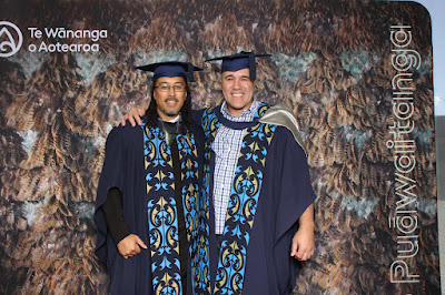 Booth photo from the TWoA Waiariki 2023 Graduations (Waiwhero), held at Te Puia, Rotorua, Bay of Plenty, New Zealand on Friday, 12 May, 2023. Photo: Instabooth by KeyImagery. Copyright: © Te Wānanga o Aotearoa.