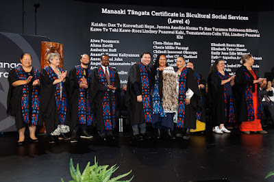 Photo from the TWoA Tāmaki Makaurau 2024 Graduations (Ceremony 4 @ 7pm), held at Church Unlimited, Glendene, Auckland, New Zealand on Tuesday, 25 June, 2024. Photo: Mike Walen / KeyImagery Photography. Copyright: © Te Wānanga o Aotearoa.