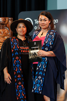 Photo from the TWoA Whirikoka 2024 Graduation (Gisborne), held at the War Memorial Theatre, Gisborne, East Coast, New Zealand on Wednesday 10 April, 2024. Photo by Mike Walen / KeyImagery Photography. Copyright: © Te Wānanga o Aotearoa.