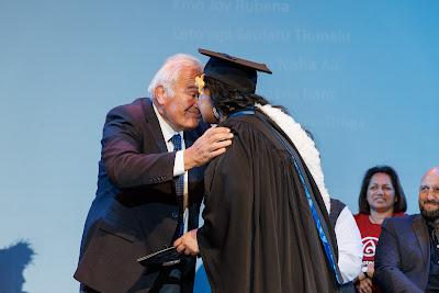 Photo from Ceremony 3 of the TWoA Tāmaki Makaurau 2025 Graduations (March 2025) held at the Mangere Arts Centre in Auckland, New Zealand on Wednesday, 12 March, 2025. Photo by Mike Walen / KeyImagery Photography. Copyright: © 2025 Te Wānanga o Aotearoa.