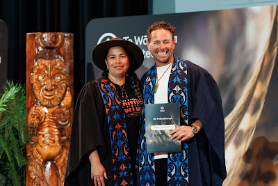 Photo from the TWoA Whirikoka 2024 Graduation (Gisborne), held at the War Memorial Theatre, Gisborne, East Coast, New Zealand on Wednesday 10 April, 2024. Photo by Mike Walen / KeyImagery Photography. Copyright: © Te Wānanga o Aotearoa.